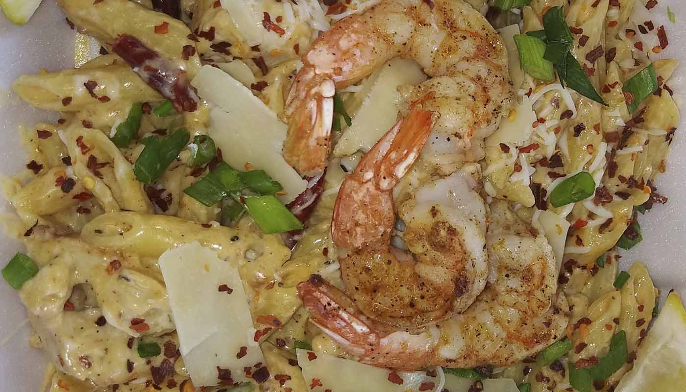 Shrimp Penne Inferno
